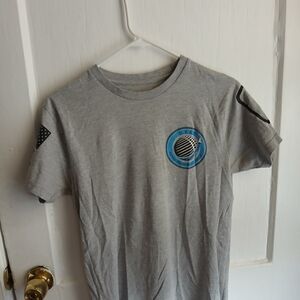 Grunt Style Gray Space Force Tee